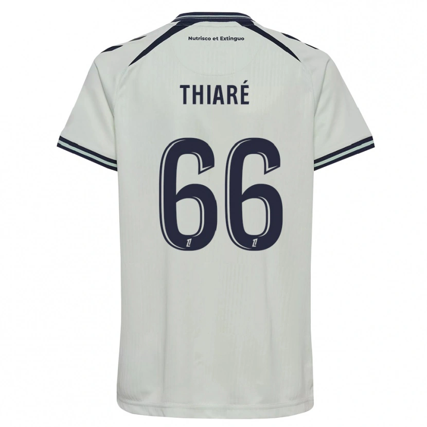 Danxen Dames Aliou Thiaré #66 Middernachtblauw Wit Uitshirt Uittenue 2026/27 T-Shirt