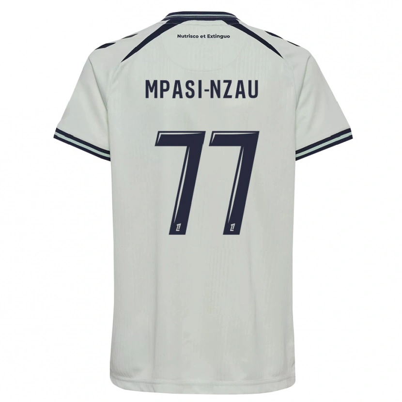 Danxen Dames Lionel Mpasi-Nzau #77 Middernachtblauw Wit Uitshirt Uittenue 2026/27 T-Shirt