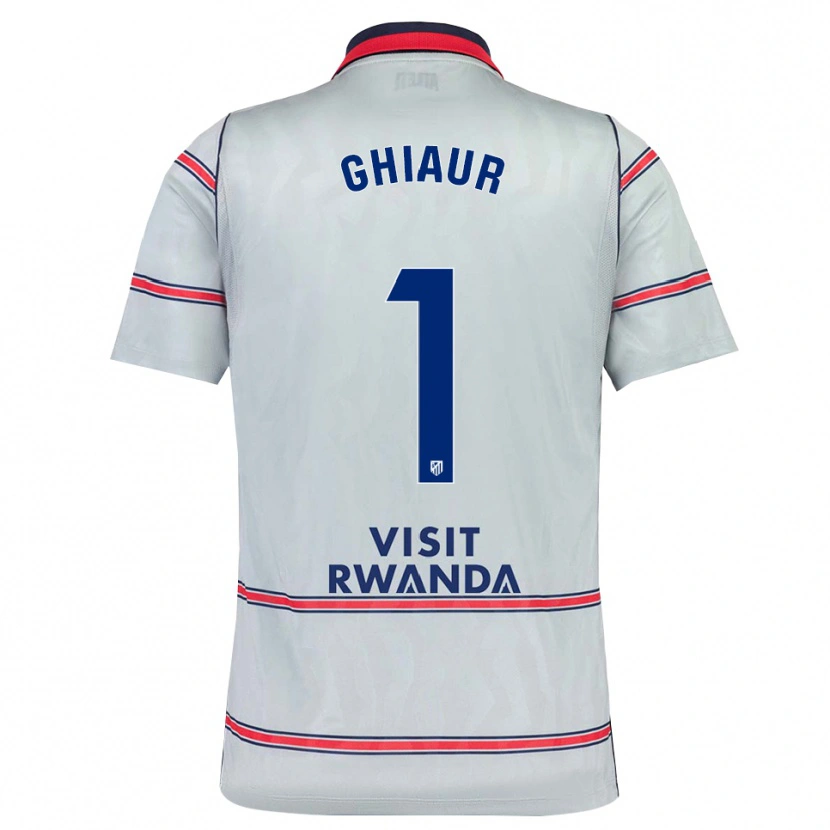 Danxen Dames Octavian Ghiaur #1 Grijs Rood Marineblauw Thuisshirt Derde Tenue 2026/27 T-Shirt