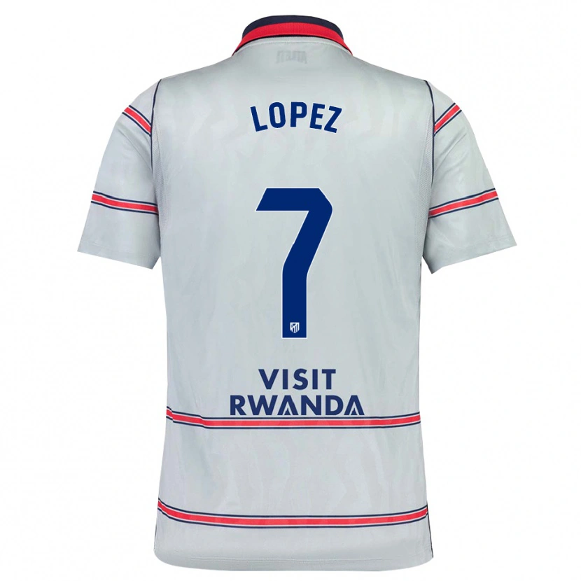 Danxen Dames Maitane Lopez #7 Grijs Rood Marineblauw Thuisshirt Derde Tenue 2026/27 T-Shirt