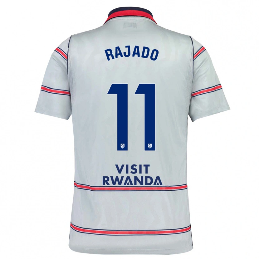 Danxen Dames Jorge Rajado #11 Grijs Rood Marineblauw Thuisshirt Derde Tenue 2026/27 T-Shirt