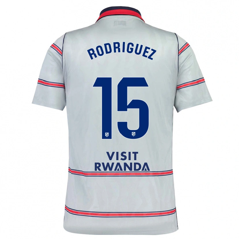 Danxen Dames Cinta Rodríguez #15 Grijs Rood Marineblauw Thuisshirt Derde Tenue 2026/27 T-Shirt