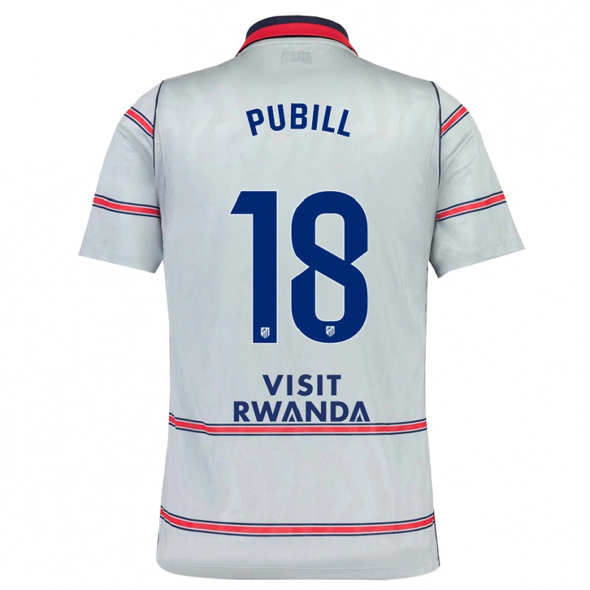 Danxen Dames Marc Pubill #18 Grijs Rood Marineblauw Thuisshirt Derde Tenue 2026/27 T-Shirt