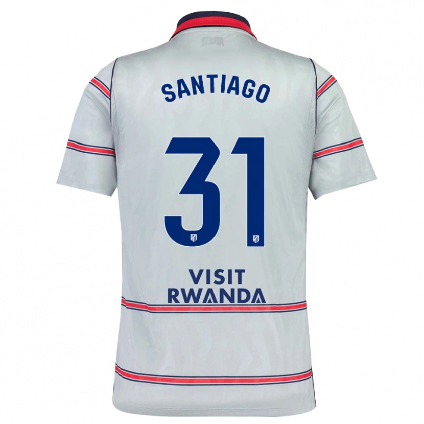 Danxen Dames Abraham Santiago #31 Grijs Rood Marineblauw Thuisshirt Derde Tenue 2026/27 T-Shirt