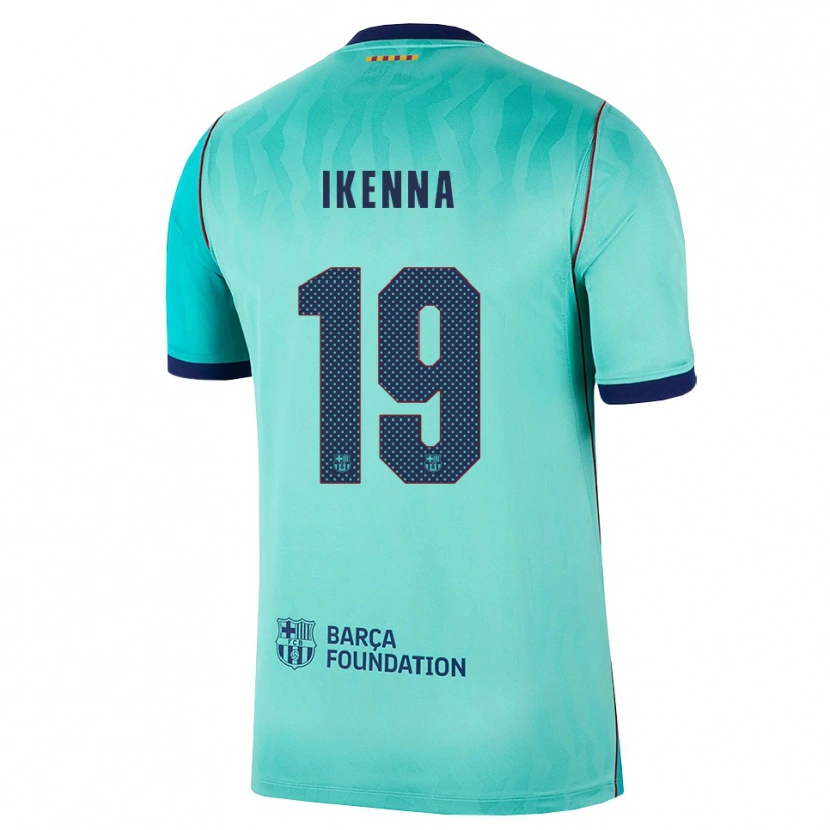 Danxen Dames Divine Ikenna #19 Aqua Donker Turquoise Koninklijk Blauw Thuisshirt Derde Tenue 2026/27 T-Shirt