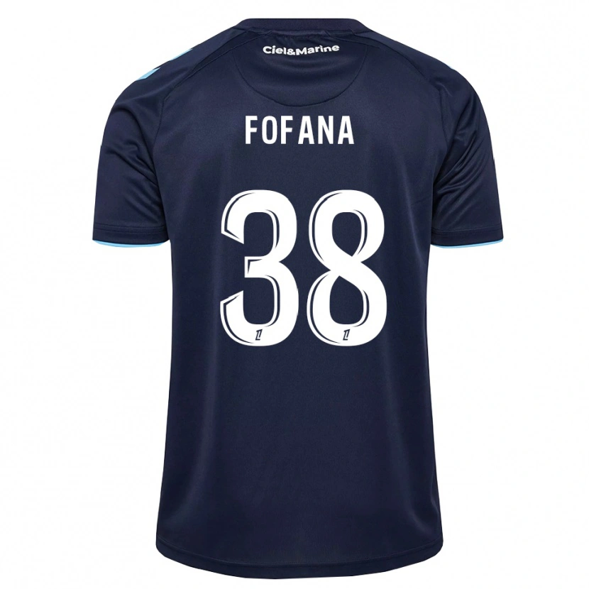 Danxen Dames Rayan Fofana #38 Centaurieblauw Middernachtblauw Thuisshirt Thuistenue 2026/27 T-Shirt