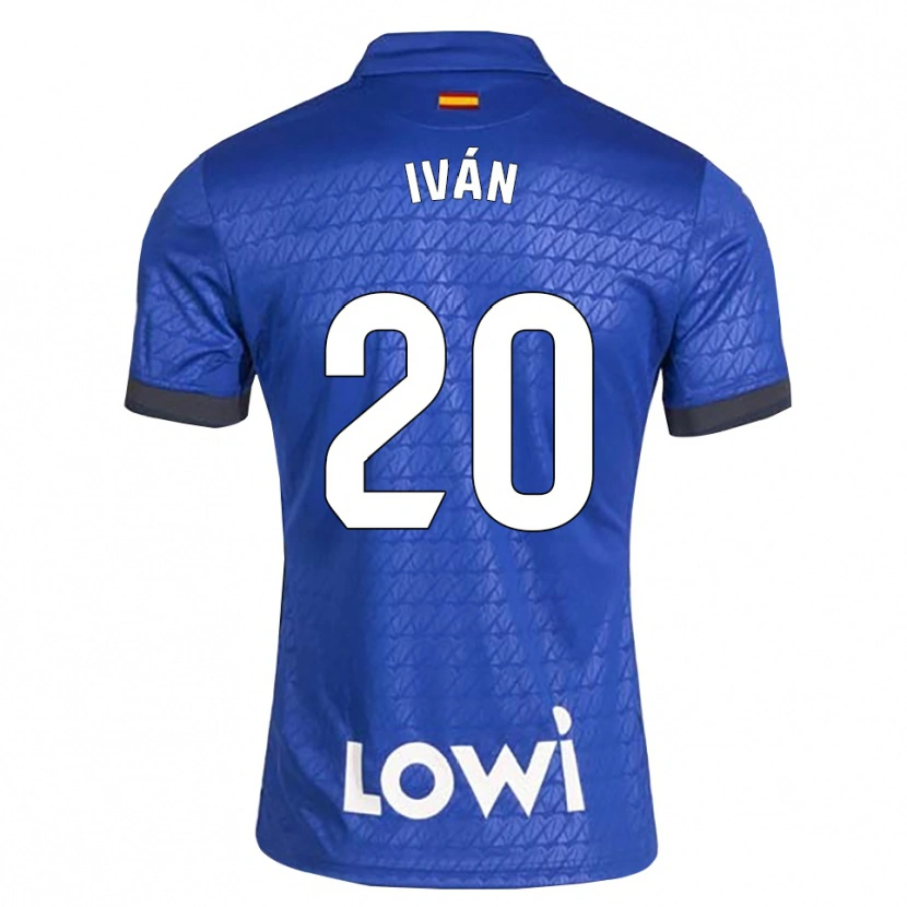 Danxen Dames Iván Azón #20 Blauw Wit Zwart Thuisshirt Thuistenue 2026/27 T-Shirt