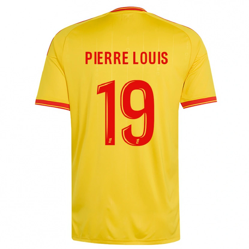 Danxen Kinderen Dayana Pierre-Louis #19 Goud Oranje Rood Thuisshirt Thuistenue 2026/27 T-Shirt