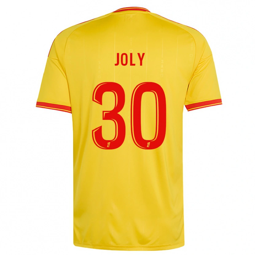 Danxen Kinderen Blandine Joly #30 Goud Oranje Rood Thuisshirt Thuistenue 2026/27 T-Shirt