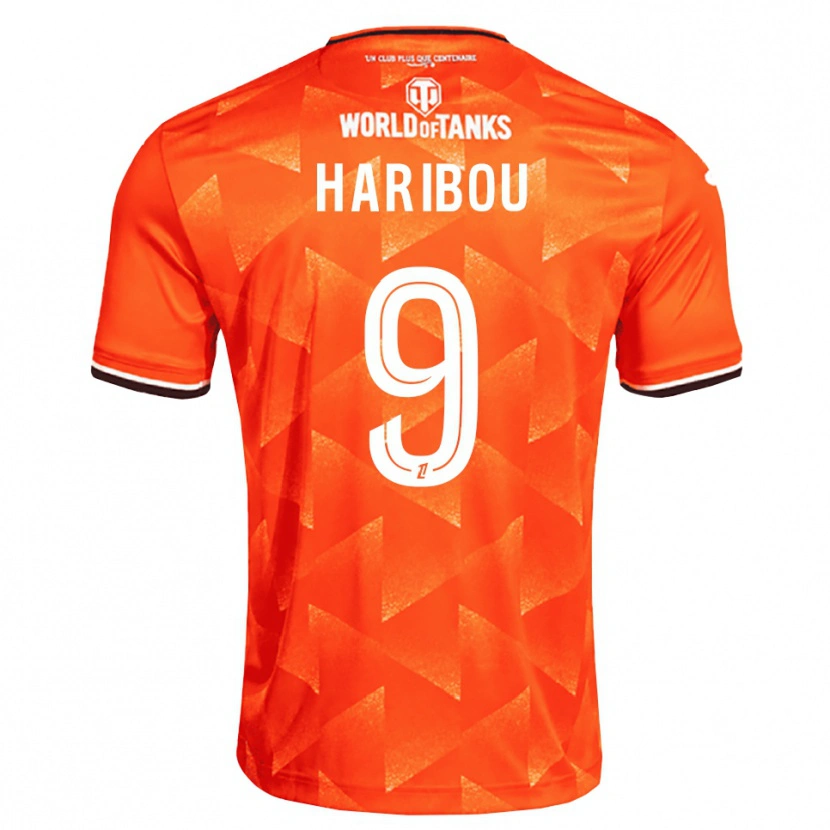 Danxen Kinderen Samir Haribou #9 Oranje Wit Zwart Thuisshirt Thuistenue 2026/27 T-Shirt