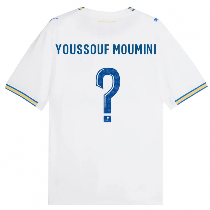 Danxen Kinderen Yakine Youssouf Moumini #0 Dodgerblauw Wit Thuisshirt Thuistenue 2026/27 T-Shirt