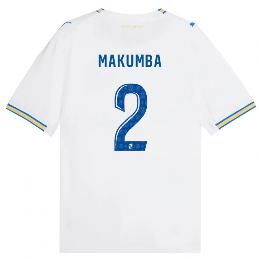 Danxen Kinderen Enzo Makumba #2 Dodgerblauw Wit Thuisshirt Thuistenue 2026/27 T-Shirt