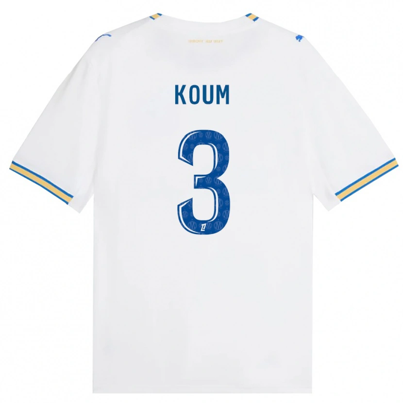 Danxen Kinderen Alexi Koum #3 Dodgerblauw Wit Thuisshirt Thuistenue 2026/27 T-Shirt