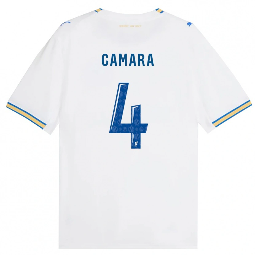 Danxen Kinderen Fodé Camara #4 Dodgerblauw Wit Thuisshirt Thuistenue 2026/27 T-Shirt