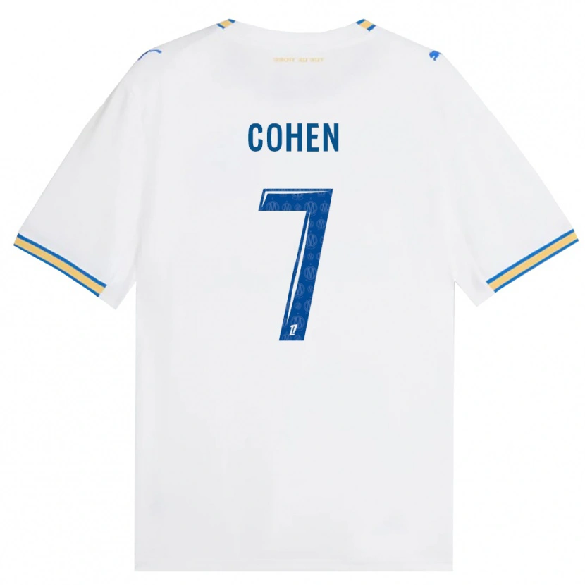 Danxen Kinderen Dan Cohen #7 Dodgerblauw Wit Thuisshirt Thuistenue 2026/27 T-Shirt
