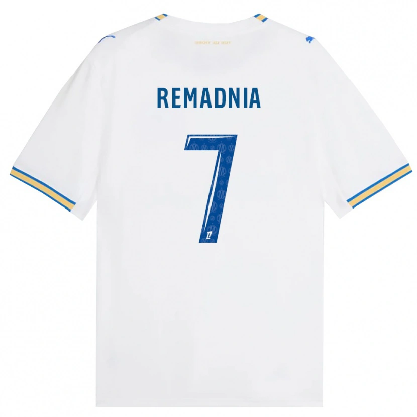 Danxen Kinderen Saïd Remadnia #7 Dodgerblauw Wit Thuisshirt Thuistenue 2026/27 T-Shirt