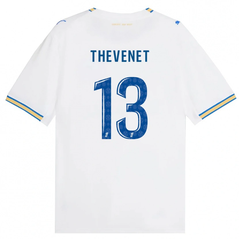 Danxen Kinderen Maxence Thevenet #13 Dodgerblauw Wit Thuisshirt Thuistenue 2026/27 T-Shirt