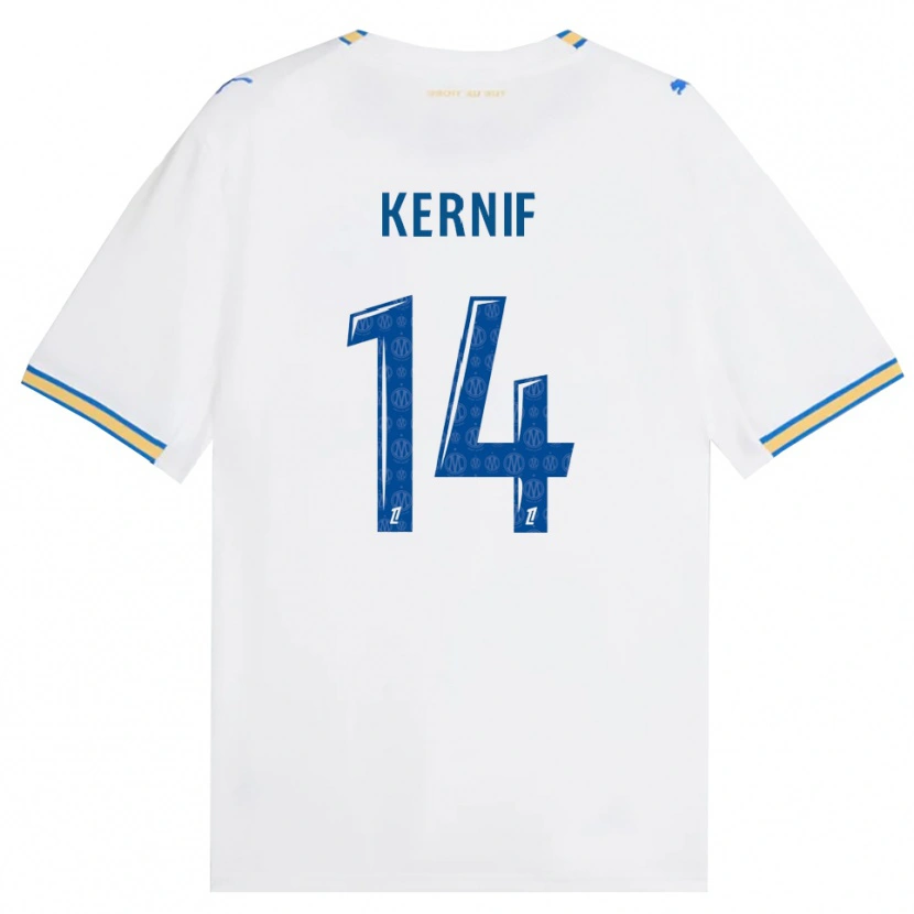 Danxen Kinderen Amir Kernif #14 Dodgerblauw Wit Thuisshirt Thuistenue 2026/27 T-Shirt