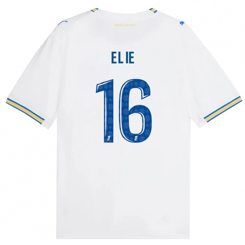 Danxen Kinderen Anaïs Elie #16 Dodgerblauw Wit Thuisshirt Thuistenue 2026/27 T-Shirt