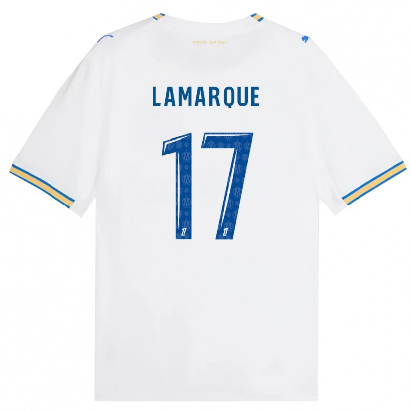 Danxen Kinderen Alais Lamarque #17 Dodgerblauw Wit Thuisshirt Thuistenue 2026/27 T-Shirt
