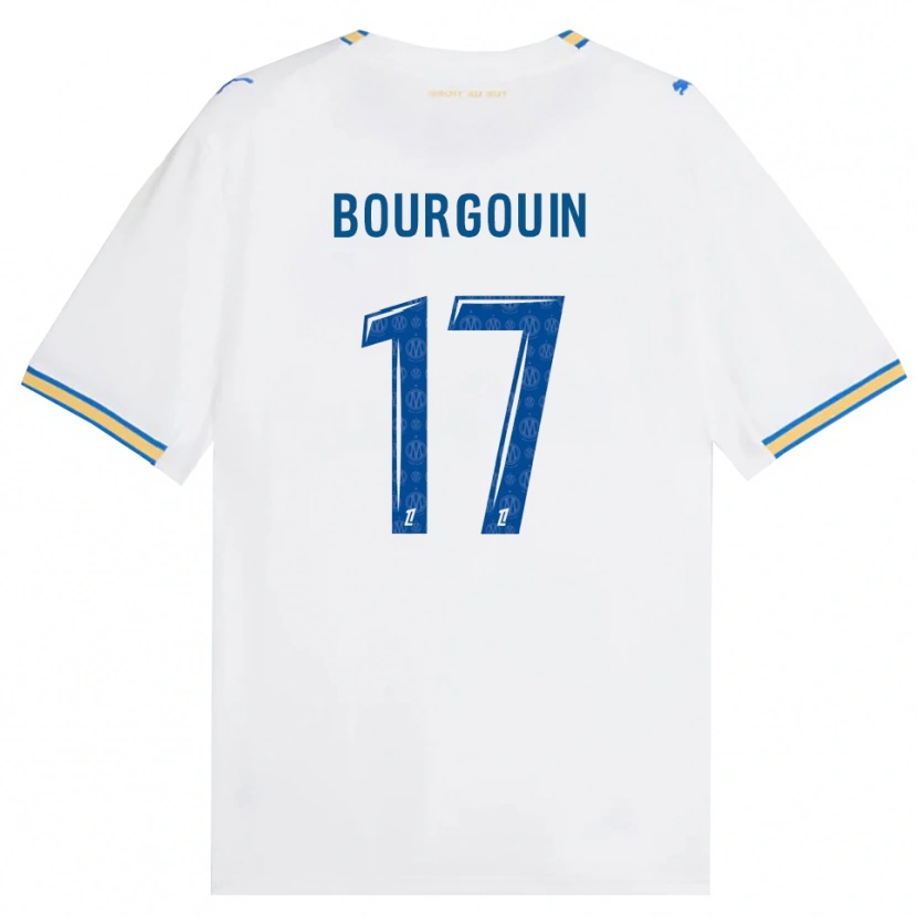 Danxen Kinderen Laura Bourgouin #17 Dodgerblauw Wit Thuisshirt Thuistenue 2026/27 T-Shirt