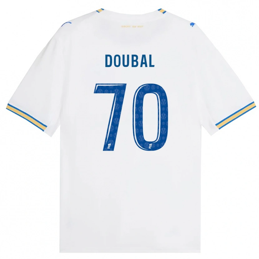 Danxen Kinderen Anis Doubal #70 Dodgerblauw Wit Thuisshirt Thuistenue 2026/27 T-Shirt