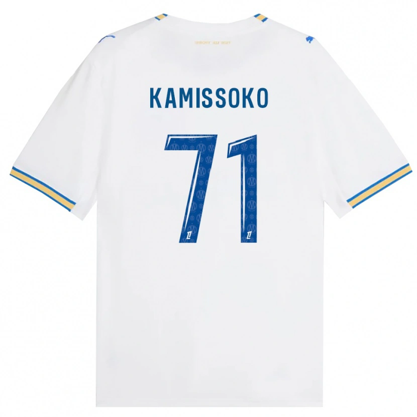 Danxen Kinderen Nouhoum Kamissoko #71 Dodgerblauw Wit Thuisshirt Thuistenue 2026/27 T-Shirt