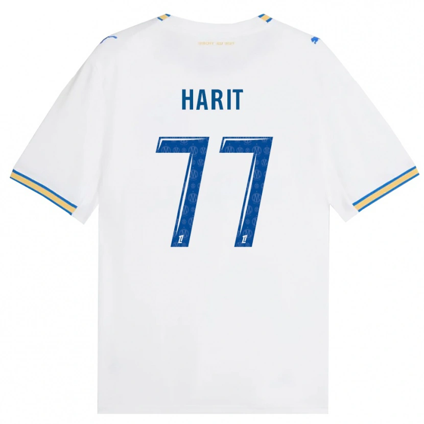 Danxen Kinderen Amine Harit #77 Dodgerblauw Wit Thuisshirt Thuistenue 2026/27 T-Shirt