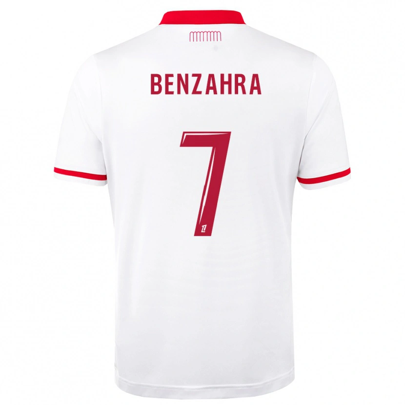 Danxen Kinderen Safouane Benzahra #7 Rood Wit Thuisshirt Thuistenue 2026/27 T-Shirt