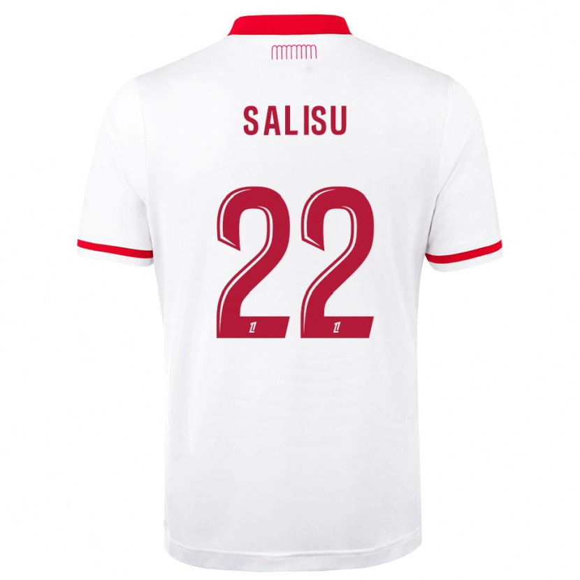 Danxen Kinderen Mohammed Salisu #22 Rood Wit Thuisshirt Thuistenue 2026/27 T-Shirt