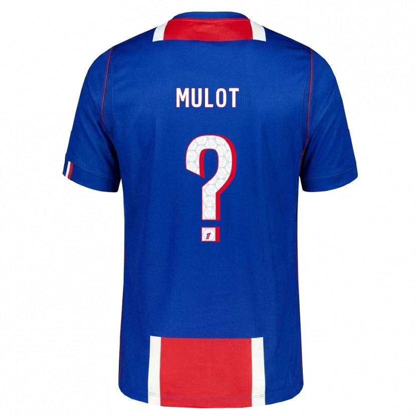 Danxen Kinderen Marie Mulot #0 Rood Wit Blauw Thuisshirt Thuistenue 2026/27 T-Shirt