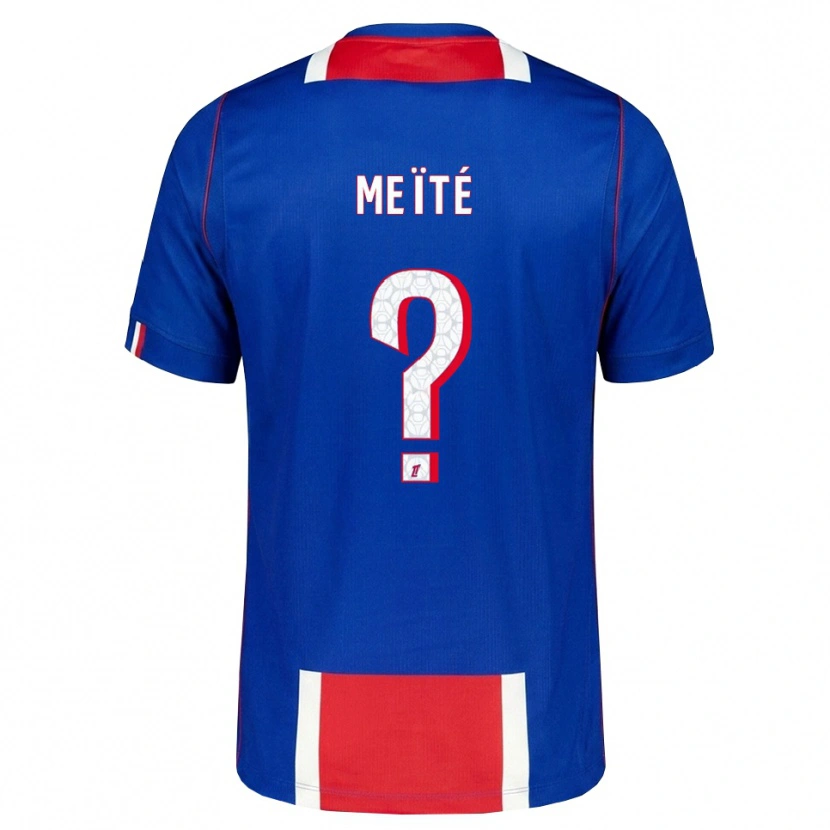 Danxen Kinderen Mamadou Meïté #0 Rood Wit Blauw Thuisshirt Thuistenue 2026/27 T-Shirt