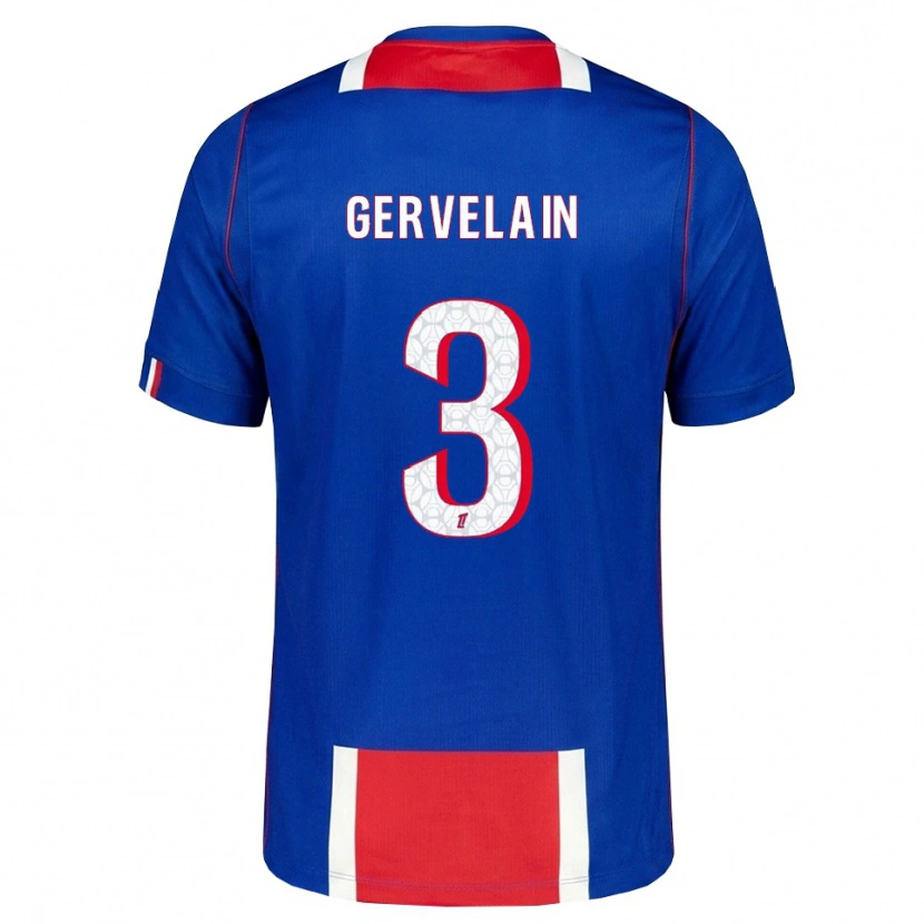 Danxen Kinderen Jordan Gervelain #3 Rood Wit Blauw Thuisshirt Thuistenue 2026/27 T-Shirt
