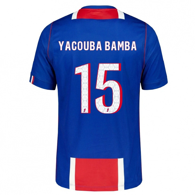 Danxen Kinderen Ben Yacouba Bamba #15 Rood Wit Blauw Thuisshirt Thuistenue 2026/27 T-Shirt