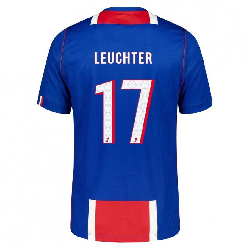 Danxen Kinderen Romée Leuchter #17 Rood Wit Blauw Thuisshirt Thuistenue 2026/27 T-Shirt