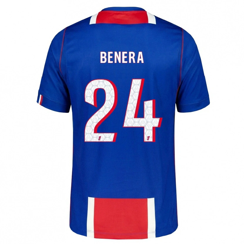 Danxen Kinderen Baby Jordy Benera #24 Rood Wit Blauw Thuisshirt Thuistenue 2026/27 T-Shirt