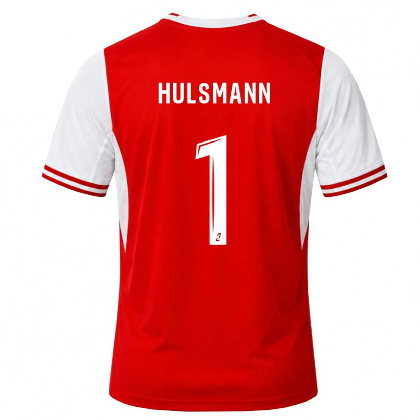 Danxen Kinderen Tom Ritzy Hülsmann #1 Rood Wit Thuisshirt Thuistenue 2026/27 T-Shirt
