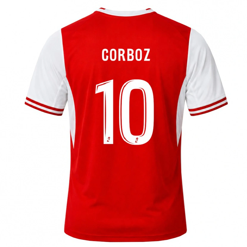 Danxen Kinderen Rachel Corboz #10 Rood Wit Thuisshirt Thuistenue 2026/27 T-Shirt