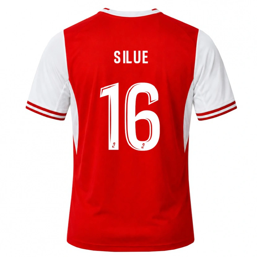Danxen Kinderen Ange Silue #16 Rood Wit Thuisshirt Thuistenue 2026/27 T-Shirt