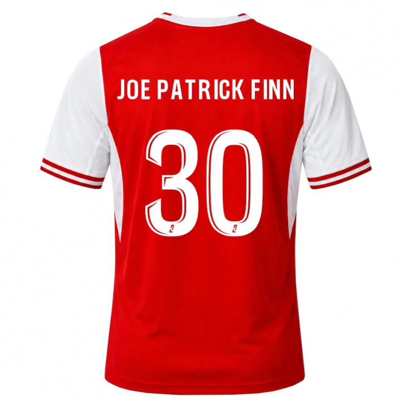 Danxen Kinderen John Patrick #30 Rood Wit Thuisshirt Thuistenue 2026/27 T-Shirt