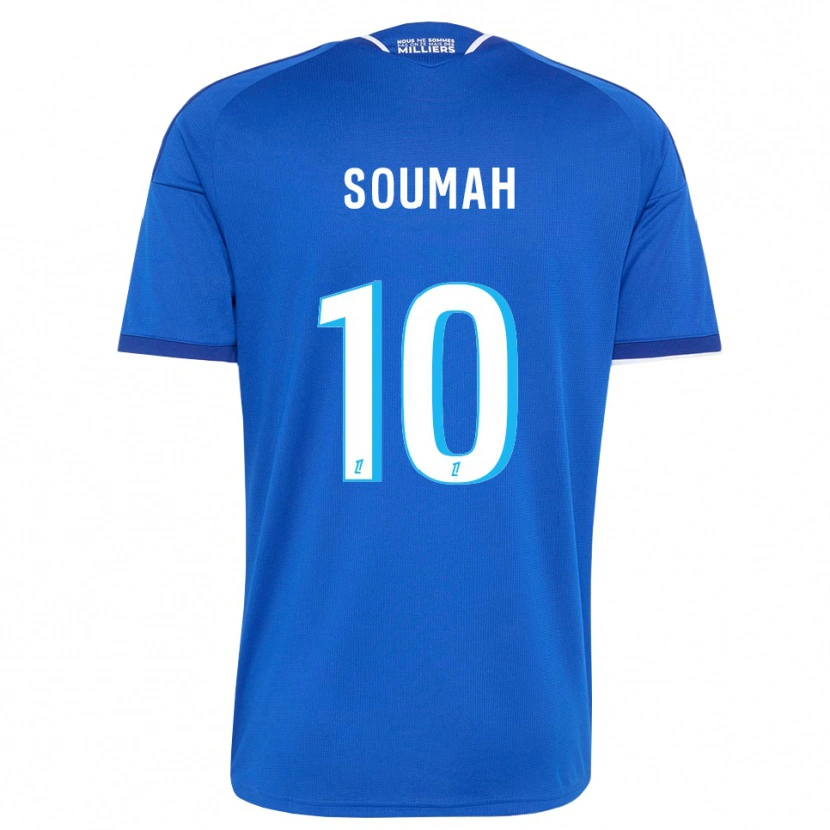 Danxen Kinderen Mohamed Soumah #10 Koninklijk Blauw Wit Thuisshirt Thuistenue 2026/27 T-Shirt