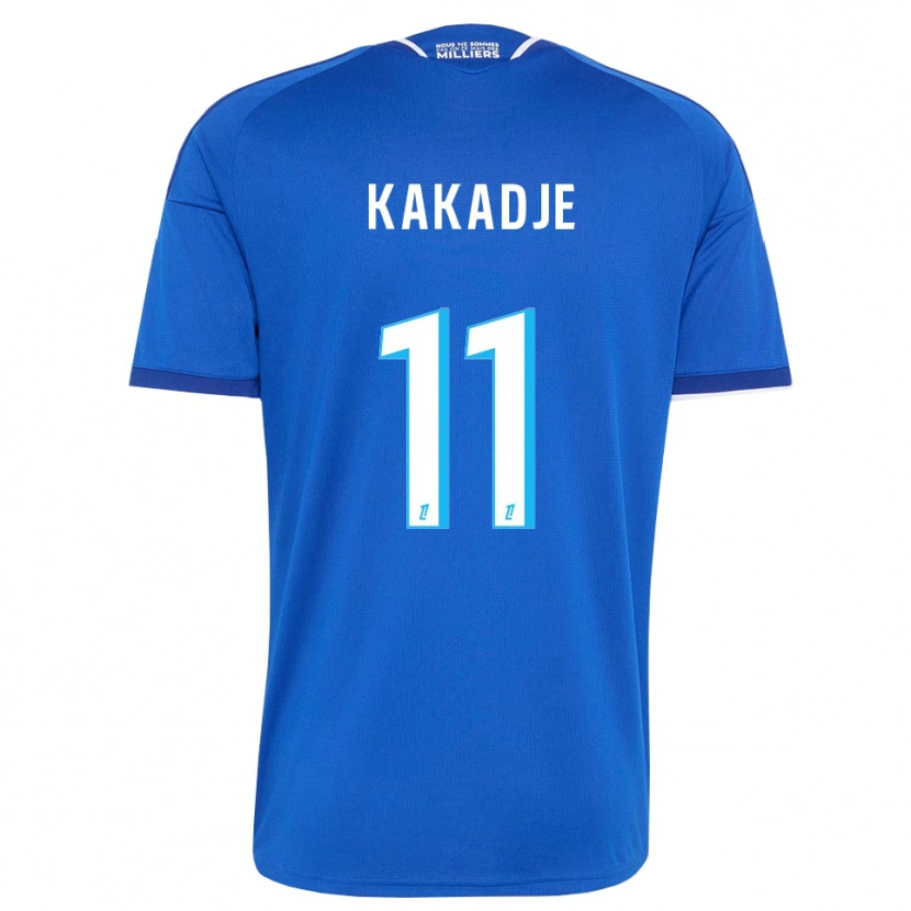 Danxen Kinderen Dan-Marcel Kakadje #11 Koninklijk Blauw Wit Thuisshirt Thuistenue 2026/27 T-Shirt