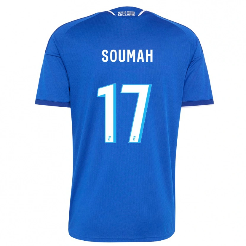 Danxen Kinderen Malick Soumah #17 Koninklijk Blauw Wit Thuisshirt Thuistenue 2026/27 T-Shirt