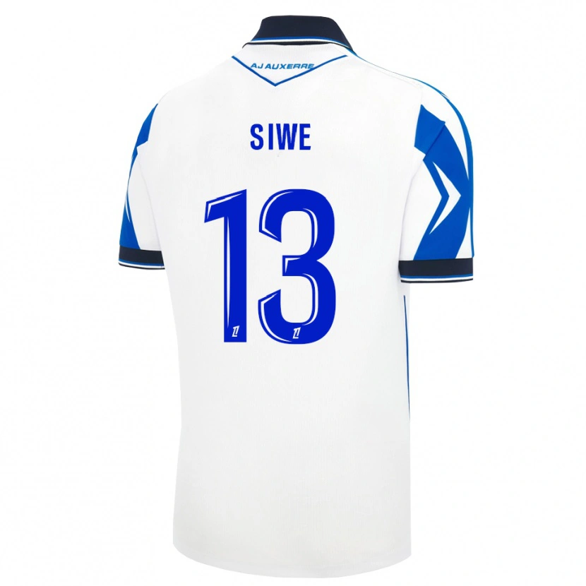 Danxen Kinderen Telli Siwe #13 Zwart Wit Blauw Thuisshirt Thuistenue 2026/27 T-Shirt