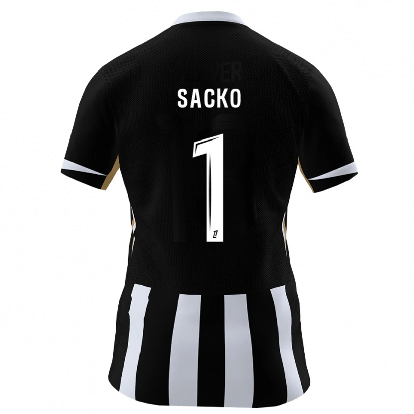 Danxen Kinderen Ianis Sacko #1 Zwart Blauw Thuisshirt Thuistenue 2026/27 T-Shirt