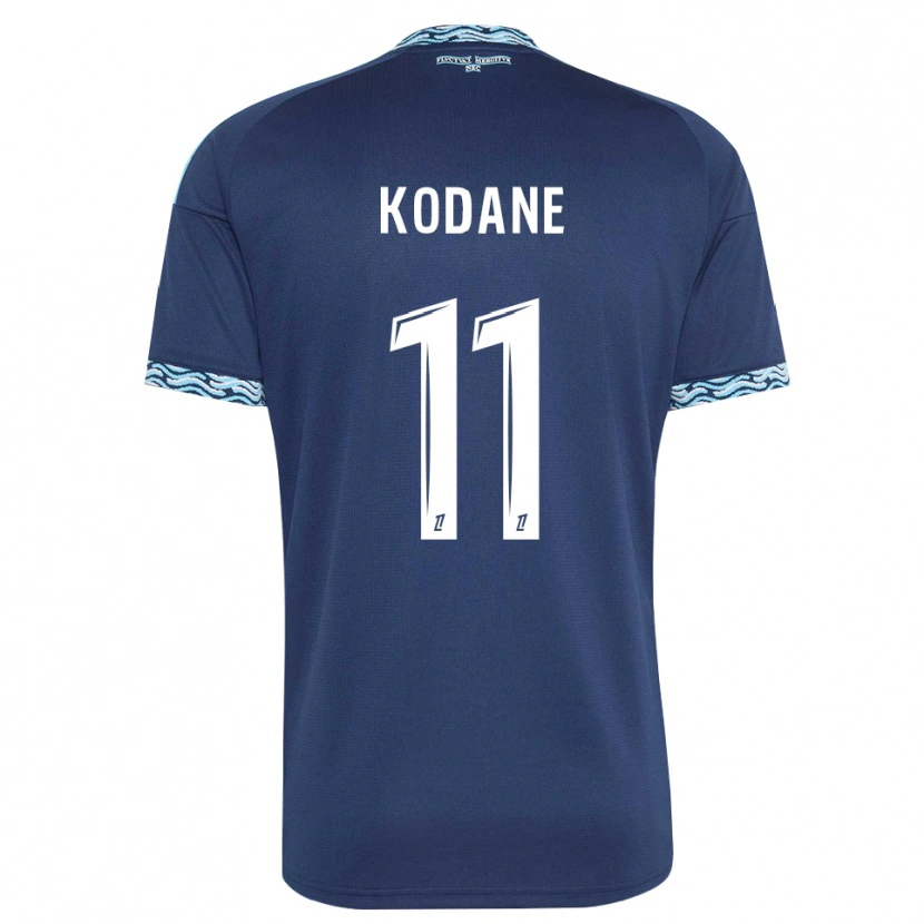 Danxen Kinderen Lionel Kodane #11 Staalblauw Wit Thuisshirt Thuistenue 2026/27 T-Shirt
