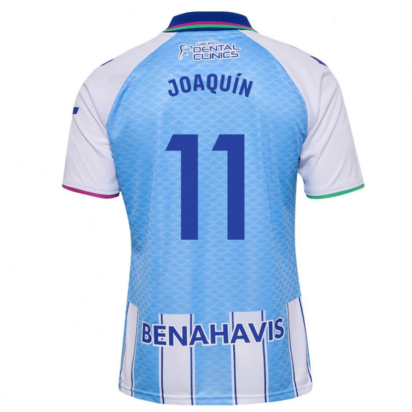 Danxen Kinderen Joaquín Muñoz #11 Diep Hemelsblauw Wit Thuisshirt Thuistenue 2026/27 T-Shirt