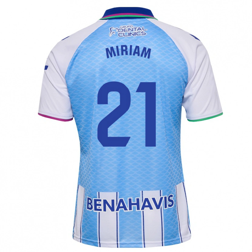 Danxen Kinderen Miriam #21 Diep Hemelsblauw Wit Thuisshirt Thuistenue 2026/27 T-Shirt