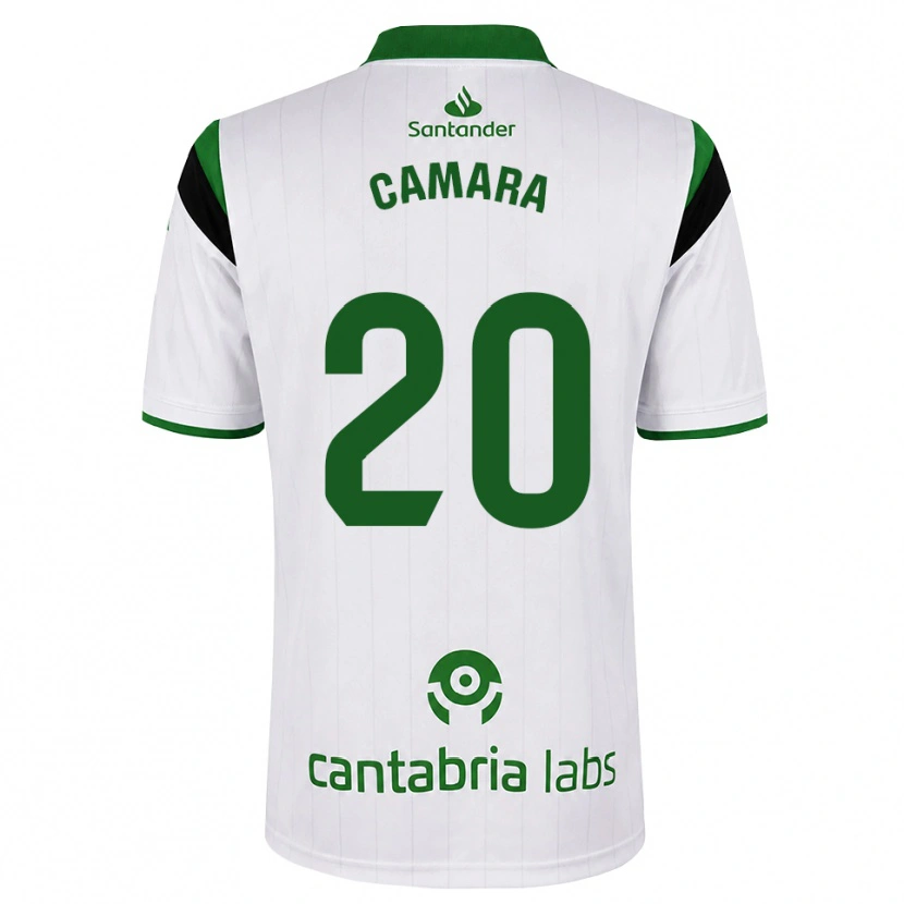 Danxen Kinderen Suleiman Camara #20 Wit Groen Zwart Thuisshirt Thuistenue 2026/27 T-Shirt