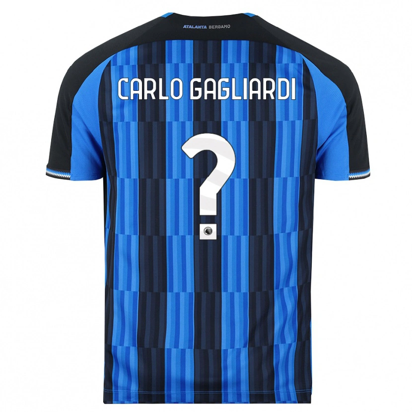 Danxen Kinderen Filippo Carlo Gagliardi #0 Blauw Zwart Rood Thuisshirt Thuistenue 2026/27 T-Shirt